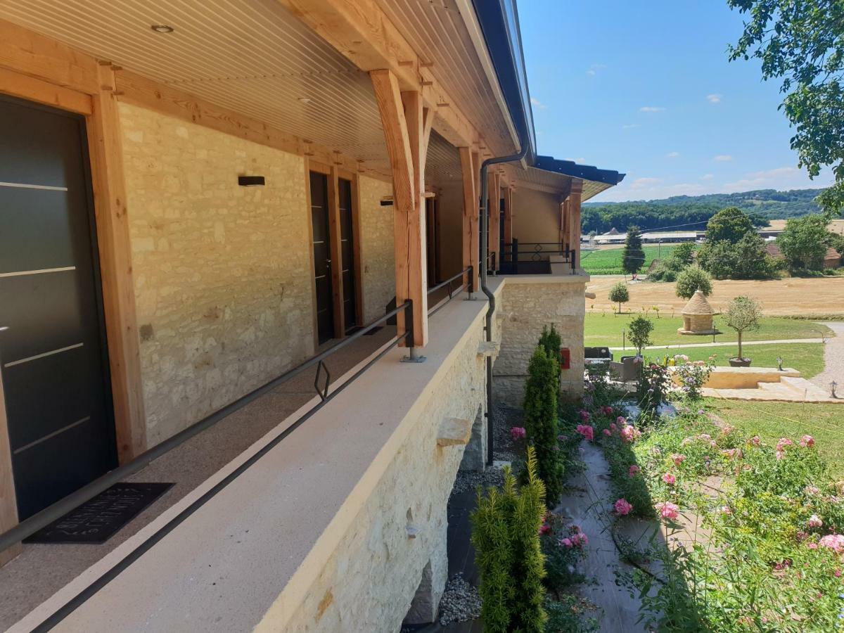 L'Etable Gourmande Chambres D'Hotes Et Ferme Auberge Aubas Luaran gambar